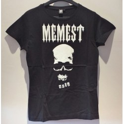 MEMEST - Calavera - Camiseta (entallado chica).