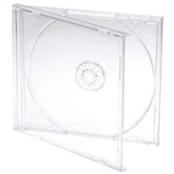 CAJA COMPLETA CD - Bandeja transparente - Pack 5 unidades.