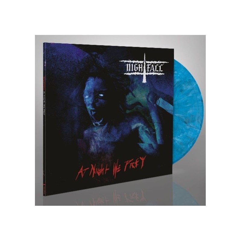 NIGHTFALL - At Night We Prey - LP color.