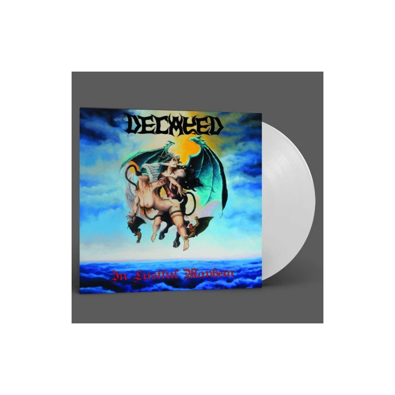 DECAYED - In Lustfull Mayhem - LP white.